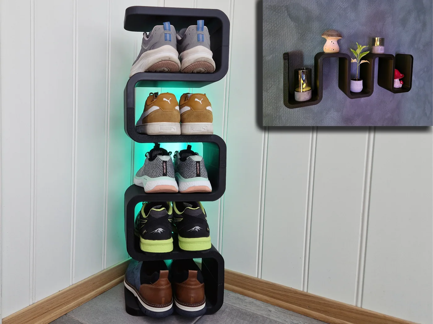 Shoe Rack / Wall Shelf