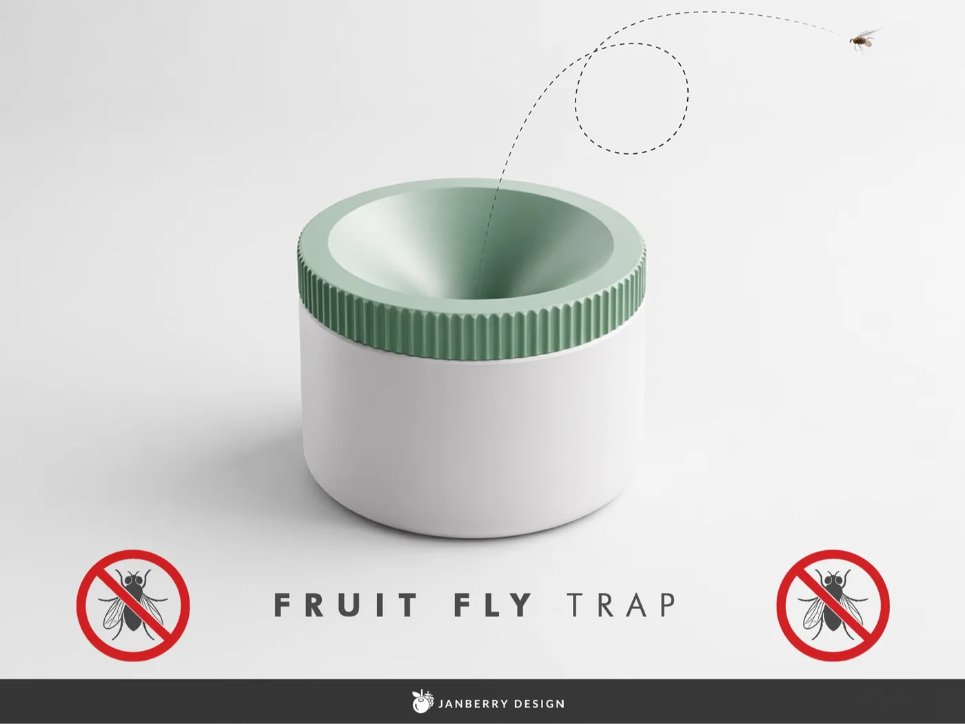 Decorative Fruit Fly Trap