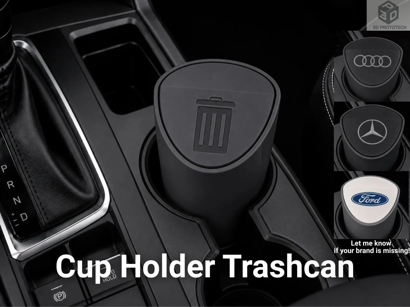 Cup Holder Trashcan